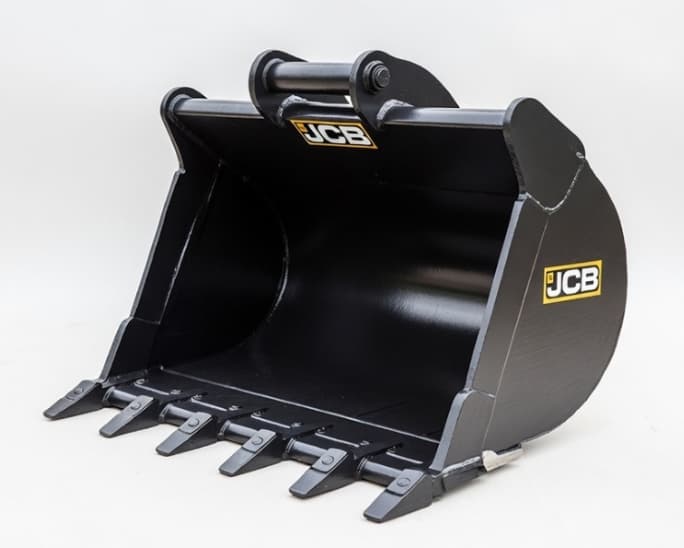 Скальные и усиленные ковши JCB. Зубья, коронки, боковые ножи: как правильно подобрать комплект под тяжелые грунты