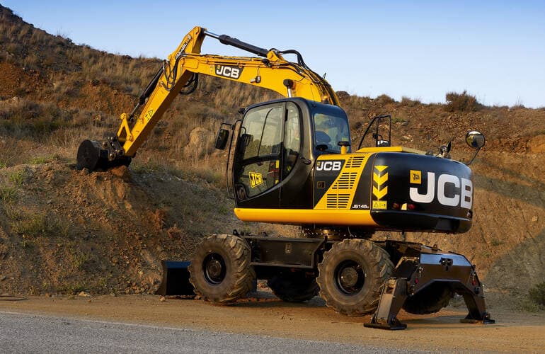 Колесный экскаватор JCB JS145W