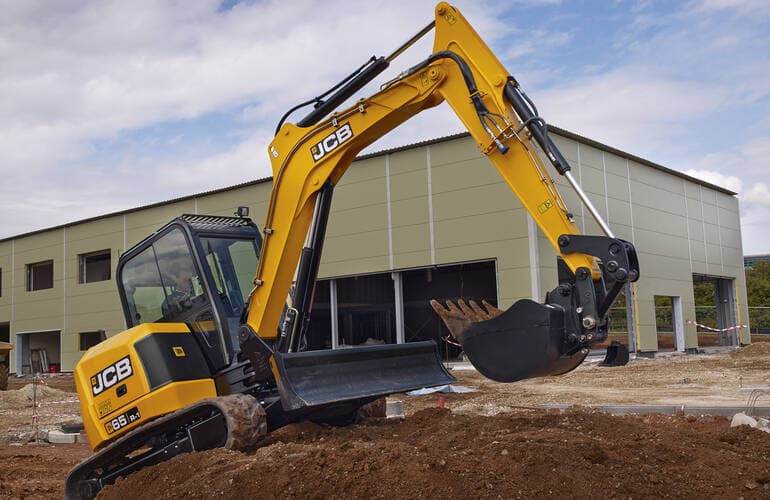 Мини-экскаватор JCB 65R-1