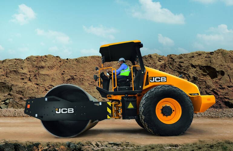Грунтовый вибрационный каток JCB VM166D