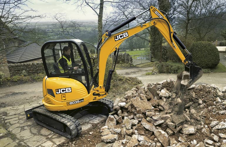 Мини-экскаватор JCB 8035Z