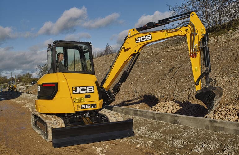 Мини-экскаватор JCB 55Z-1