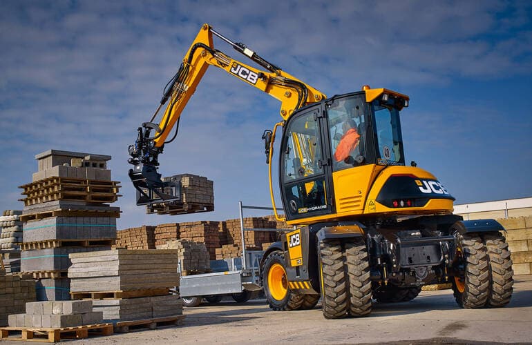 Колесный экскаватор JCB Hydradig 110W