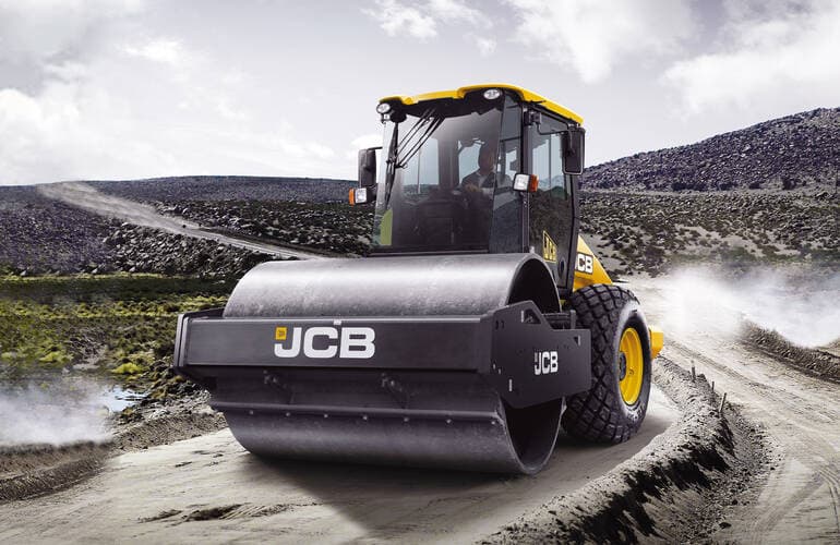 Грунтовый вибрационный каток JCB 116D