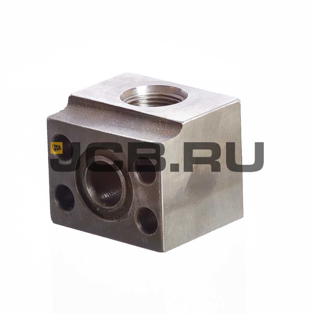 Блок адаптер гидроцилиндра JCB LLU0026