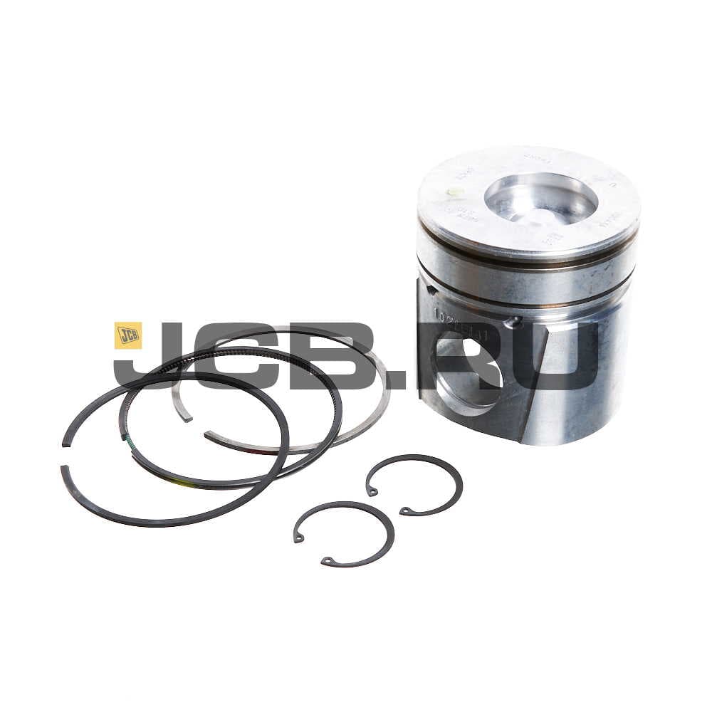 Поршень в сборе с кольцами JCB 02/910862