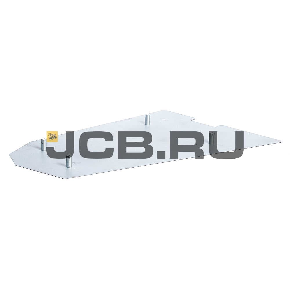 Пластина крепления шумоизоляции JCB 123/04298