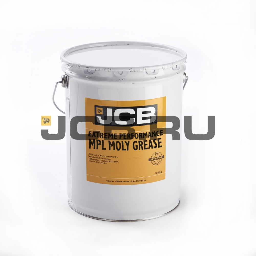 Смазка Extreme Performance Moly Grease, 12,5 кг. JCB 4003/1326