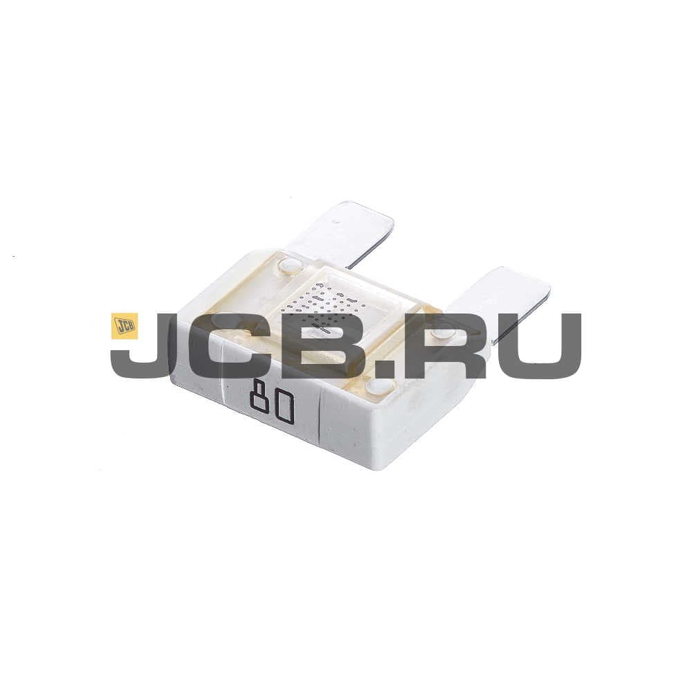 Предохранитель 80A (прозрачный) JCB 716/30084