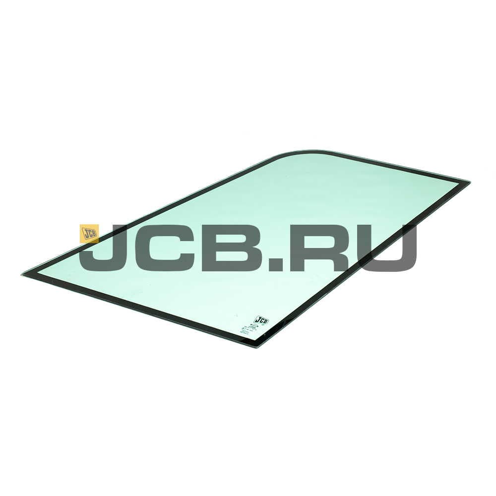 Стекло двери верхнее JCB 827/30416