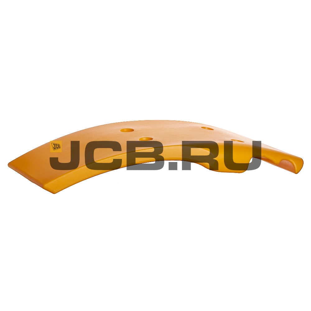 Крыло переднее левое (желтое) 420 мм JCB 123/02950