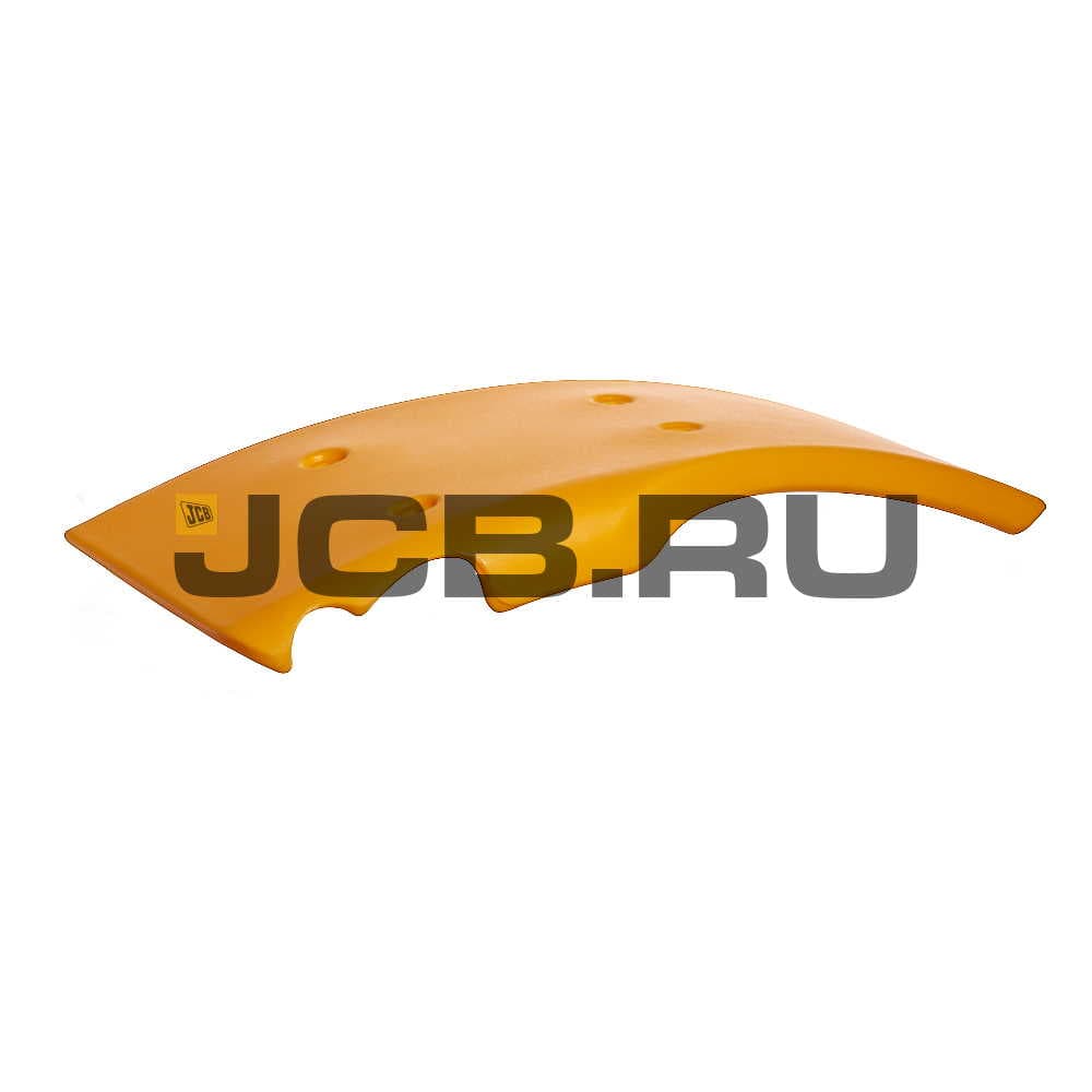 Крыло переднее правое (желтое) 420 мм JCB 123/02951