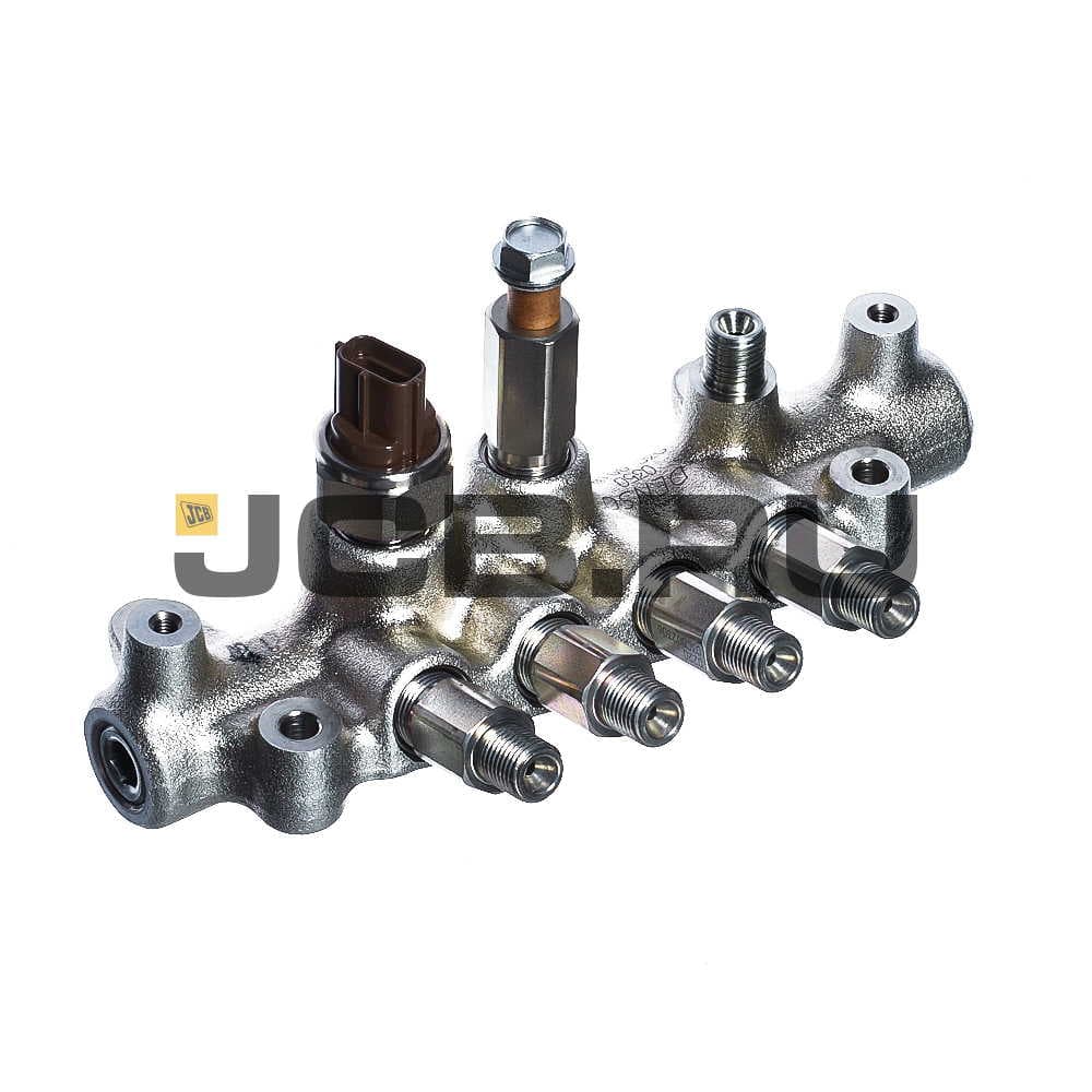 Топливная рейка Common Rail в сборе 4HK1 JCB 333/C9306
