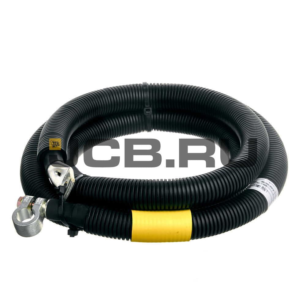 Клемма аккумулятора с проводом (отр.) JCB 332/D7961