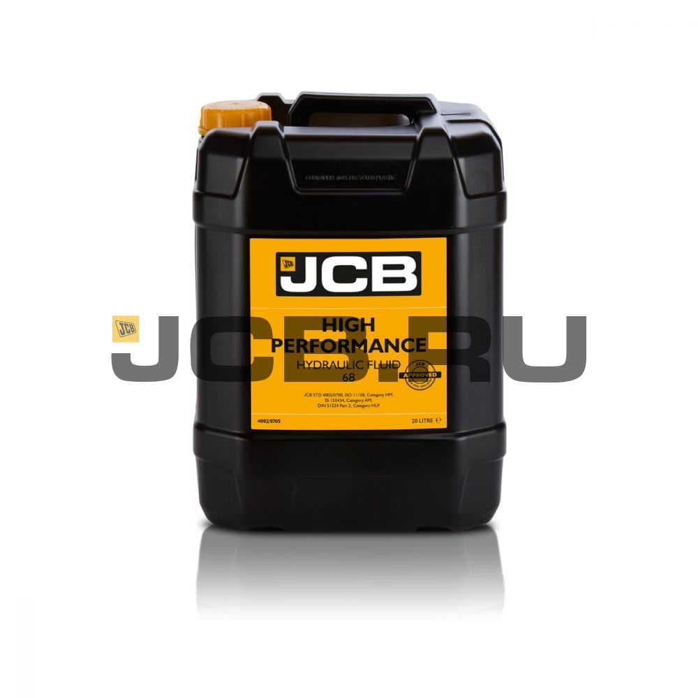 Масло гидравлическое High Performance Hydraulic Fluid 68, 20 л. JCB 4002/0705