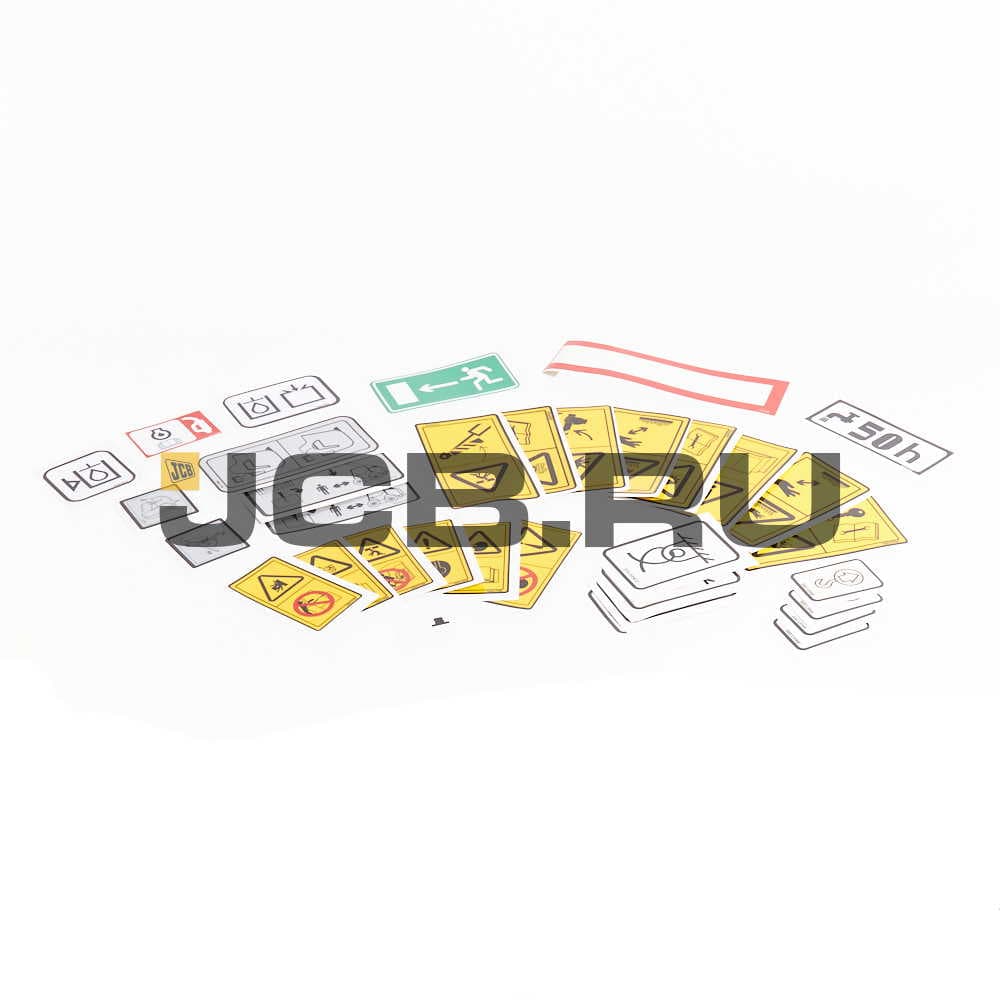 Наклейка JCB 332/L0117