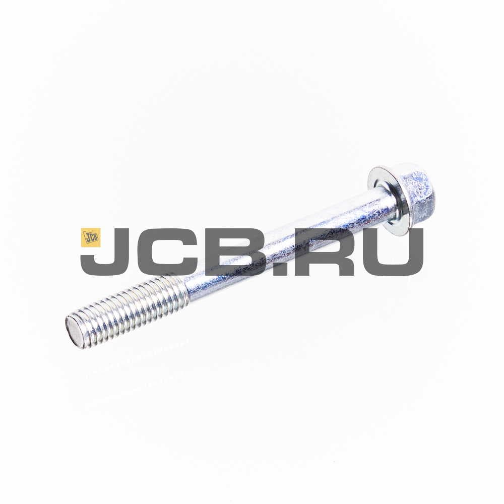 Болт с фланцевой головкой М10 х 90 мм JCB 02/801036