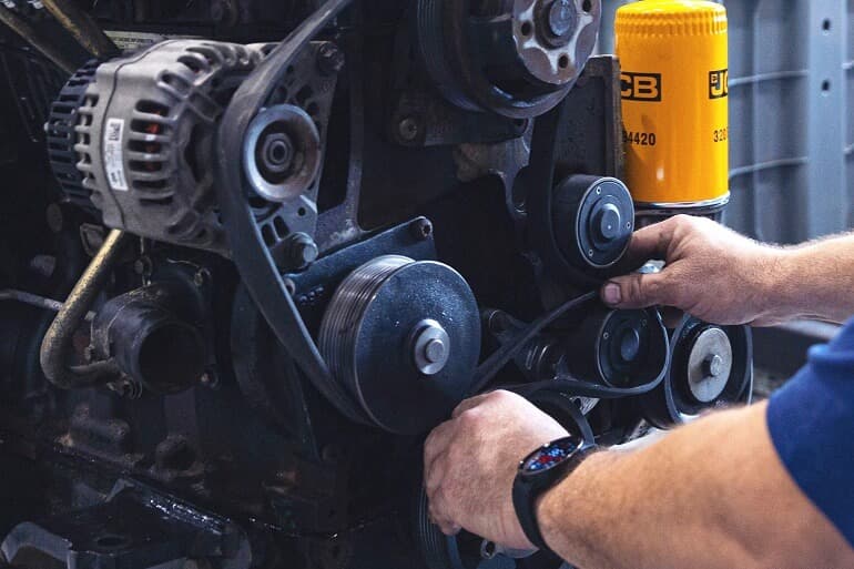 Замена ремней привода генератора