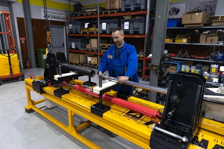 Переборка гидроцилиндров